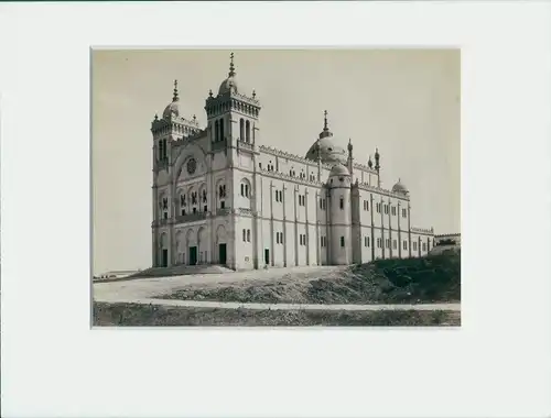 Foto Karthago Tunis Tunesien, um 1880, Kathedrale des Heiligen Ludwig