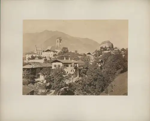 Foto Meran Merano Südtirol, um 1890, Schloss Schönna