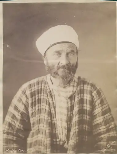 Foto Osmanisches Reich, um 1880, Osmanischer Hodscha, Lehrer, Portrait, Fotograf G. Berggren