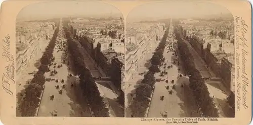 Stereo Foto Paris, Les Champs Elysées