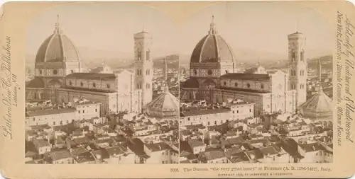 Stereo Foto Firenze Florenz Toscana, Duomo, Dom