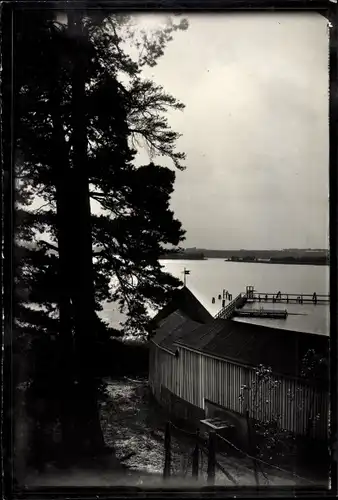 Foto Barlinek Berlinchen Neumark Ostbrandenburg, Seemotiv, Badeanstalt