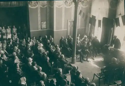 Foto Kaliningrad Königsberg Ostpreußen, Rede, Publikum