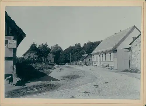 Foto Ciemnik Temnick Westpommern, Dorfpartie, Straßenansicht, Gasthof