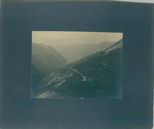 Foto Stalheim Norwegen, um 1910, Gebirgspartie