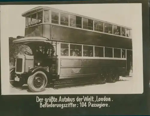 Foto Größter Autobus der Welt, London