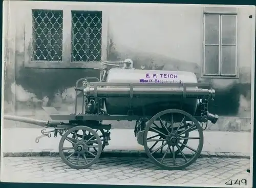 Foto Wien, Straßenreinigungswagen