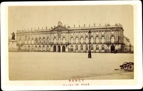 Foto Nancy Meurthe et Moselle, Hotel de Ville, 1871