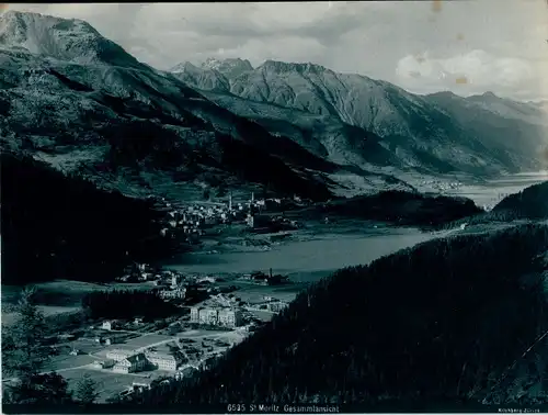 Foto Sankt Moritz Kanton Graubünden, Gesamtansicht
