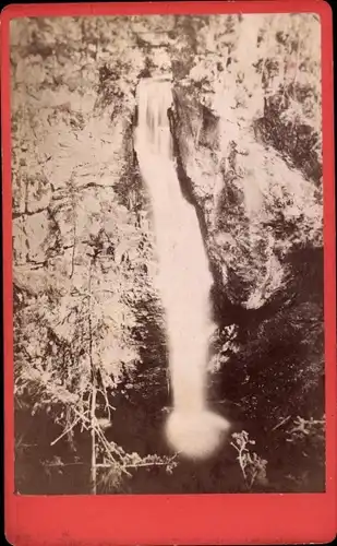 Foto Międzygórze Wölfelsgrund Schlesien, Wölfelsfall, Wasserfall