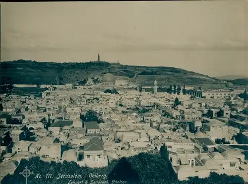 Foto Jerusalem Israel, Panorama, Oelberg