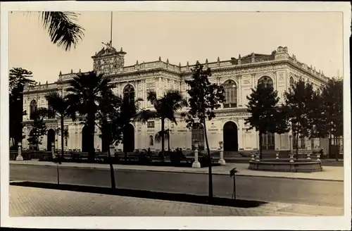 Foto Lima Peru, Palacio de la Exposition, um 1920