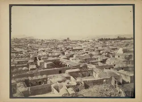 Foto um 1900, Algerien ?, Stadtpanorama