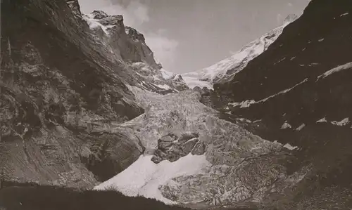 Foto Grindelwald Kanton Bern, Oberer Gletscher, August 1896
