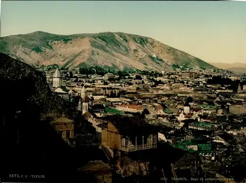 Foto Tiflis Georgien, Stadtpanorama