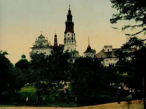 Foto Częstochowa Tschenstochau Schlesien, Jasna Góra, Wallfahrtsort Klarenberg, Paulinerkloster