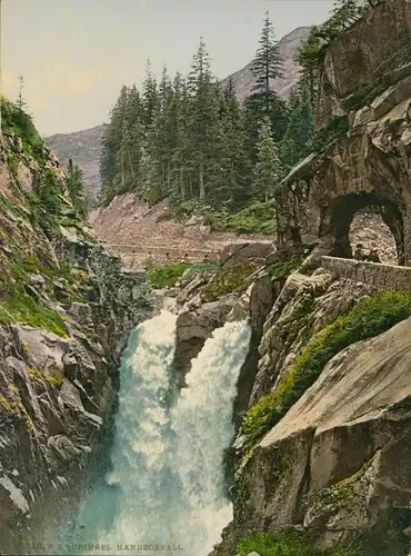 Foto Kanton Bern Schweiz, Grimsel, Handeckfall