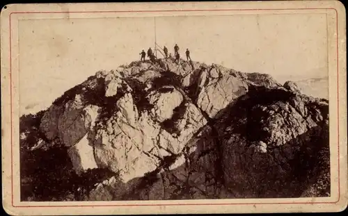 CdV 1893, Graz Steiermark, Hochlantsch