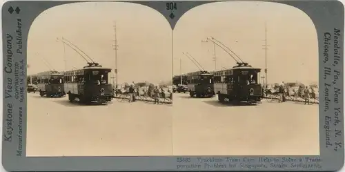 Stereo Foto Singapur, Straßenbahn