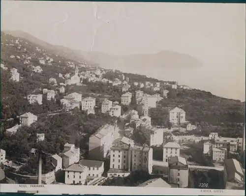 Foto Nervi Genova Genua Liguria, Panorama