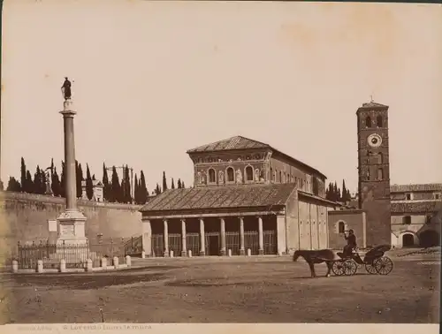 Foto Roma Rom Lazio, Sankt Laurentius vor den Mauern, Basilica di San Lorenzo fuori le Mura