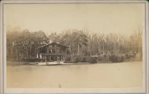 Kabinettfoto Paris XVI., Bois de Boulogne, Chalet