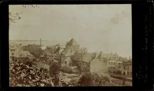 Foto Nyon Kt. Waadt Schweiz, Stadtansicht
