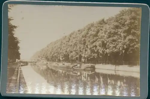 Foto Charleroi Wallonien Hennegau, Canale, Kanalpartie