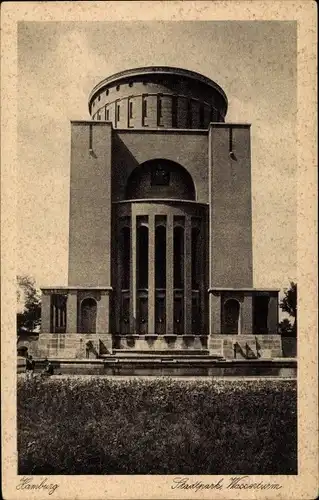 Ak Hamburg Nord Winterhude, Stadtpark, Wasserturm