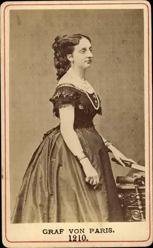 CdV Graf von Paris 1210, Marie Isabella d'Orleans Montpensier, Tochter Ferdinand VII