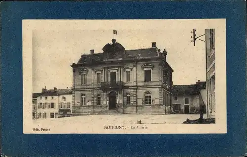 Passepartout Ak Sampigny Meuse, La Mairie