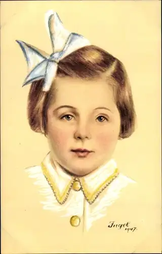 Künstler Ak Ingel, Prinzessin Irene der Niederlande, Portrait