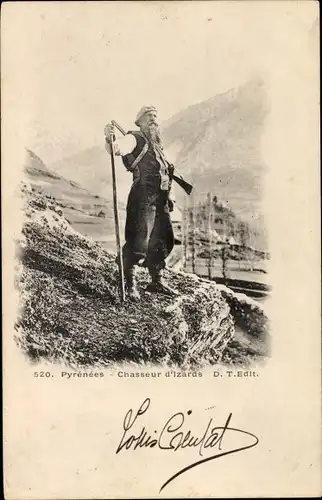 Ak Pyrenees, Chasseur d'Izards, Jäger