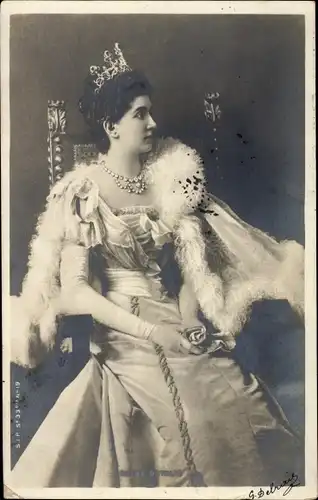 Ak Königin Helena von Italien, Elena von Montenegro, Ehefrau Viktor Emanuel III.