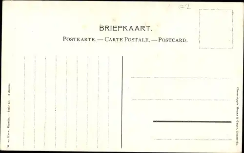 Künstler Ak Gerstenhauer, J., G., Ortspartie, Wasserträgerin