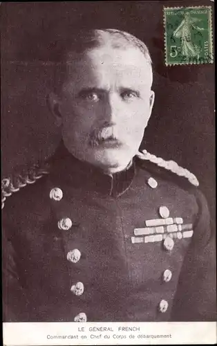 Ak John French, 1. Earl of Ypres, britischer Feldmarschall