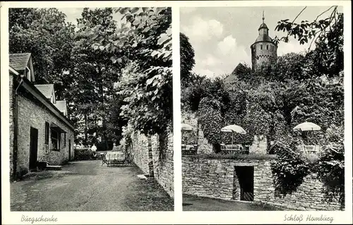 Ak Nümbrecht im Oberbergischen Kreis, Schloss Homburg, Burgschenke