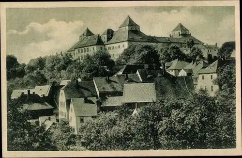 Ak Augustusburg im Erzgebirge, Schloss