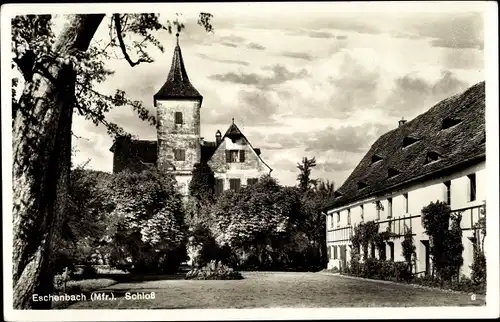 Ak Eschenbach Pommelsbrunn in Mittelfranken, Schloss