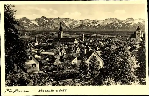 Ak Kaufbeuren, Gesamtansicht