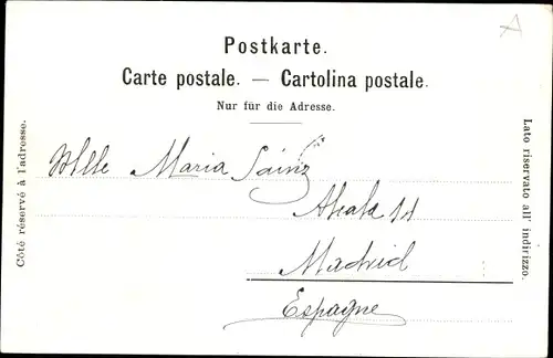 Ak Genève Genf Stadt Schweiz, Le Theatre et le Musee Rath, Kutsche, Statue