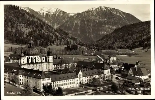 Ak Ettal Oberbayern, Kloster