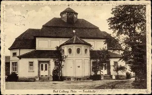 Ak Bad Colberg Heldburg in Thüringen, Trinkhalle