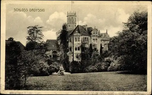 Ak Droyßig im Burgenlandkreis, Schloss