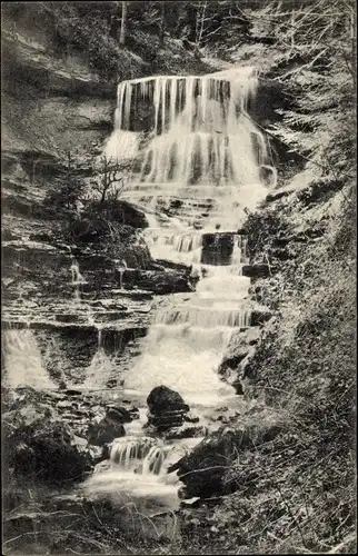 Ak Murrhardt in Württemberg, Wasserfall