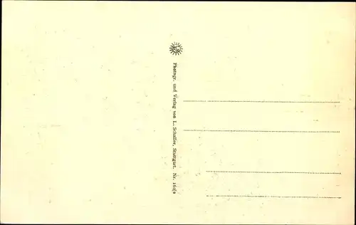 Ak Stuttgart in Württemberg, Blick zur Stadt