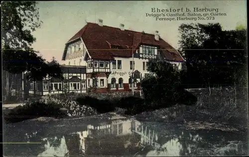 Ak Ehestorf Rosengarten in Niedersachsen, Prigge's Gasthof