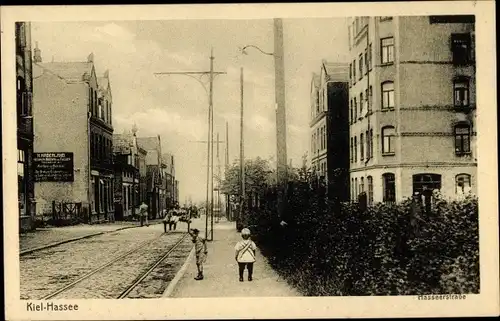 Ak Hassee Kiel, Hasseer Straße
