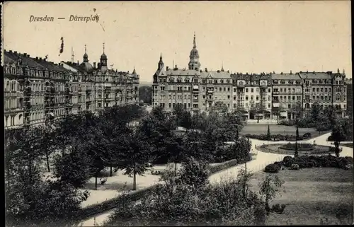 Ak Dresden Altstadt, Dürerplatz