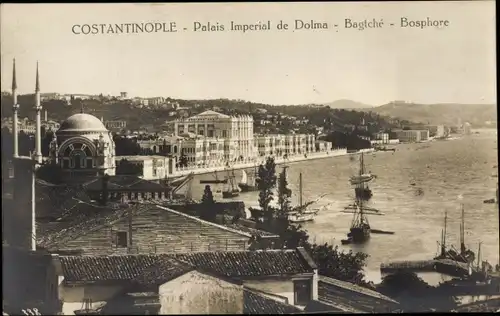 Ak Konstantinopel Istanbul Türkei, Palais Impérial de Dolma Bagtché